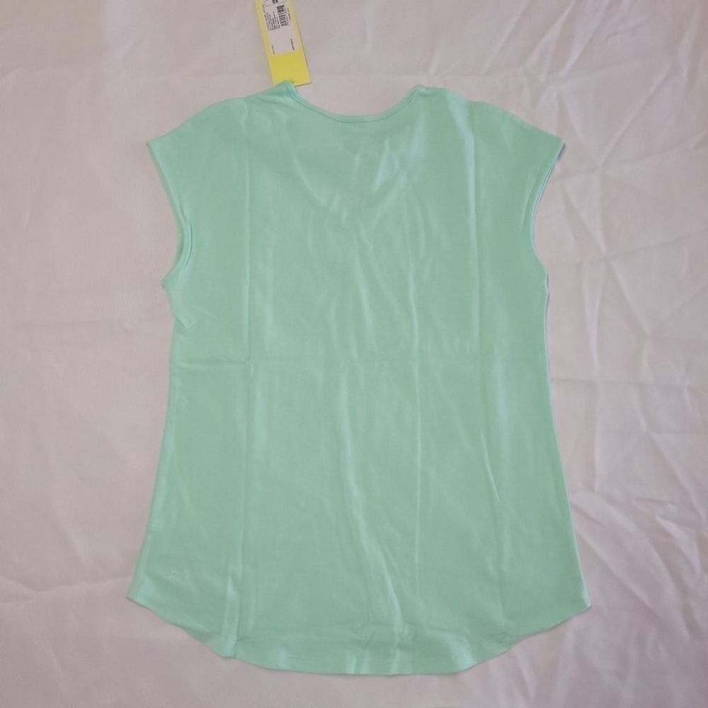 ALL In Motion Women's Mint Green Cap Sleeve T-Shirt - Picture 2 of 4